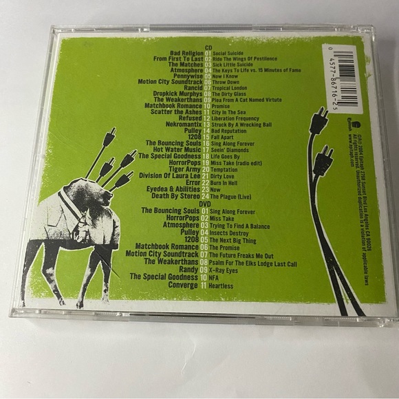Punk-O-Rama 9 / Various by Various Artists (CD and DVD 2004) Epitaph Records - Picture 5 of 5